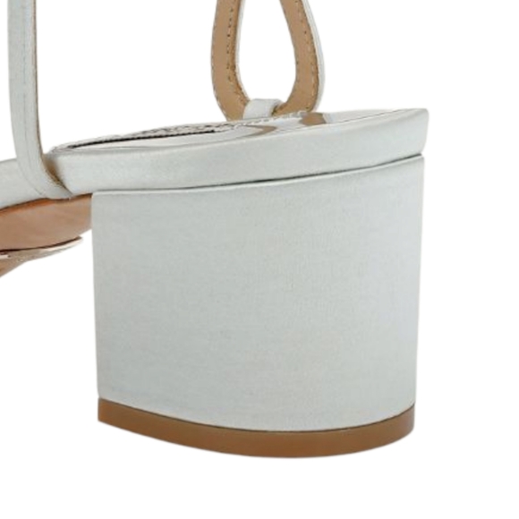 Worn Once - Badgley Mischka Tanessa Heeled Sandal, Soft Blue 9.5 - Picture 5 of 7